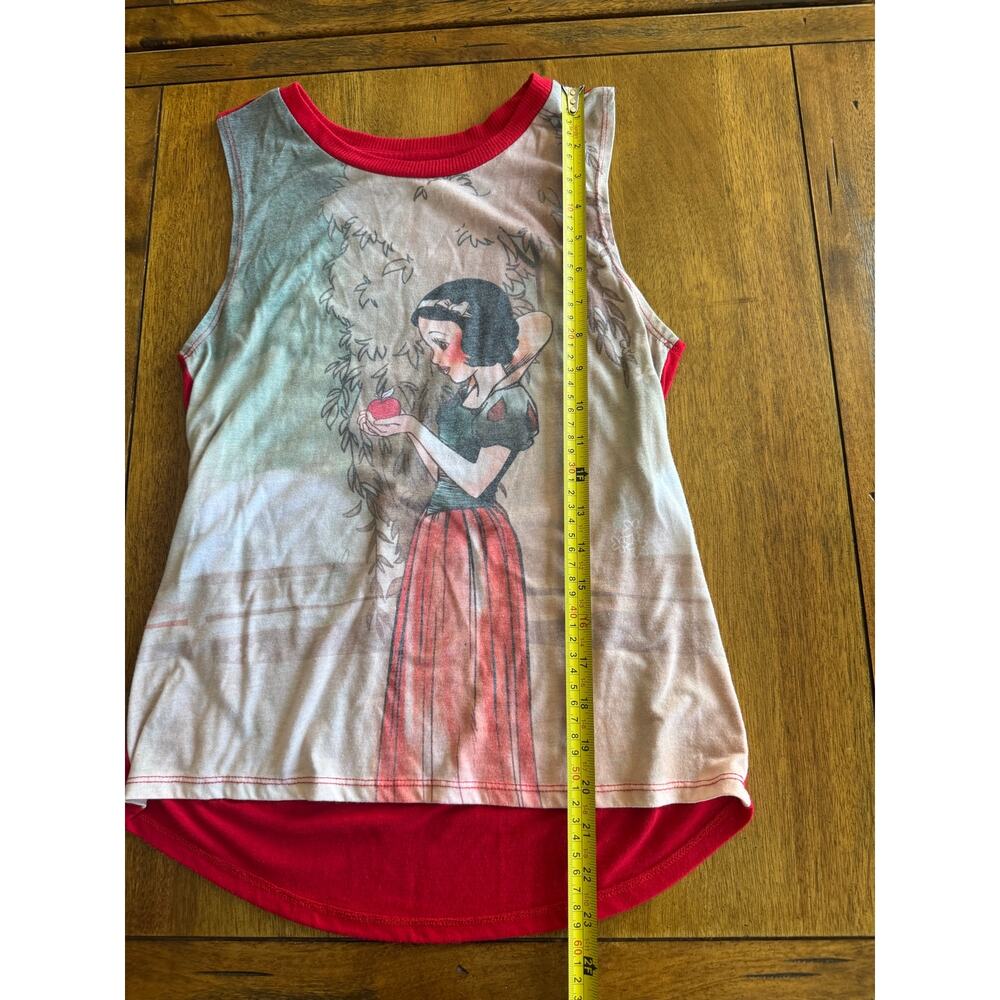 Disney Snow White Sleeveless Graphic Tunic Tank Top Size Small - Picture 8 of 10